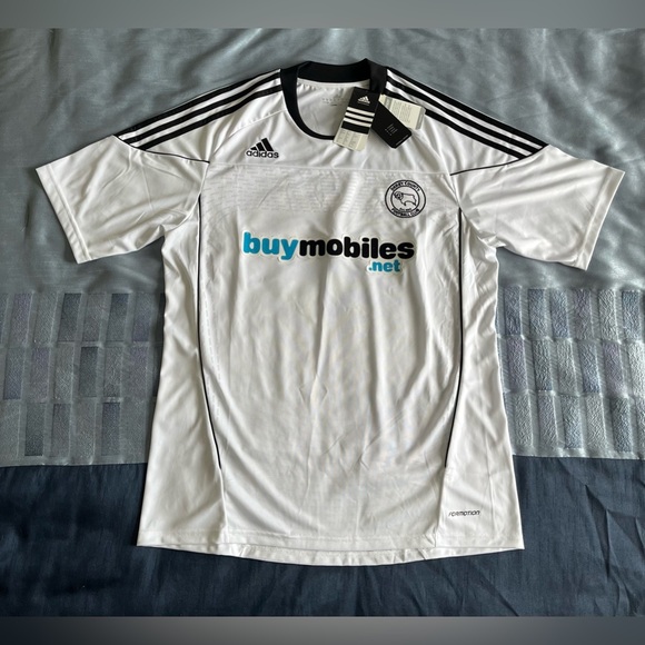 NWT Adidas Derby County 2010/2011 Football/Soccer Jersey - Size XL - Picture 6 of 11